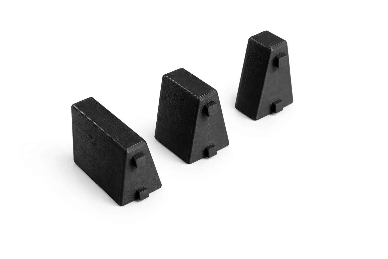 Afstandsstuk voor machinehouders (Zwart, 25mm)